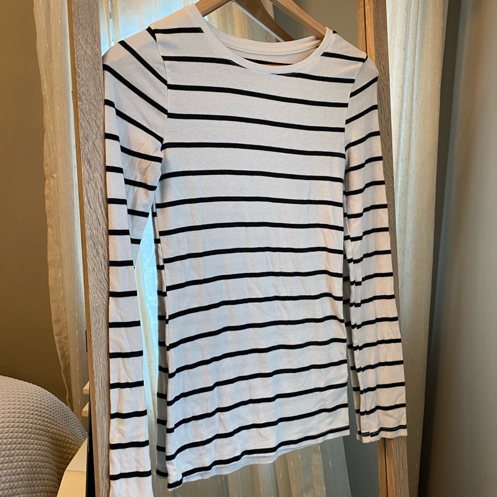 Long Sleeve Stripe Tee